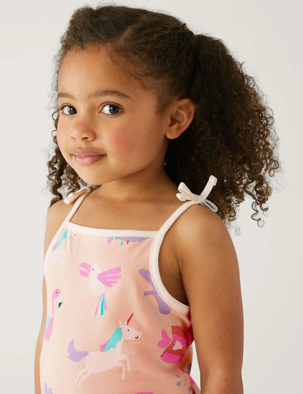 Pure Cotton Unicorn Print Top (2-8 Yrs) 5 Pure Cotton Unicorn Print Top (2-8 Yrs) - Image 3