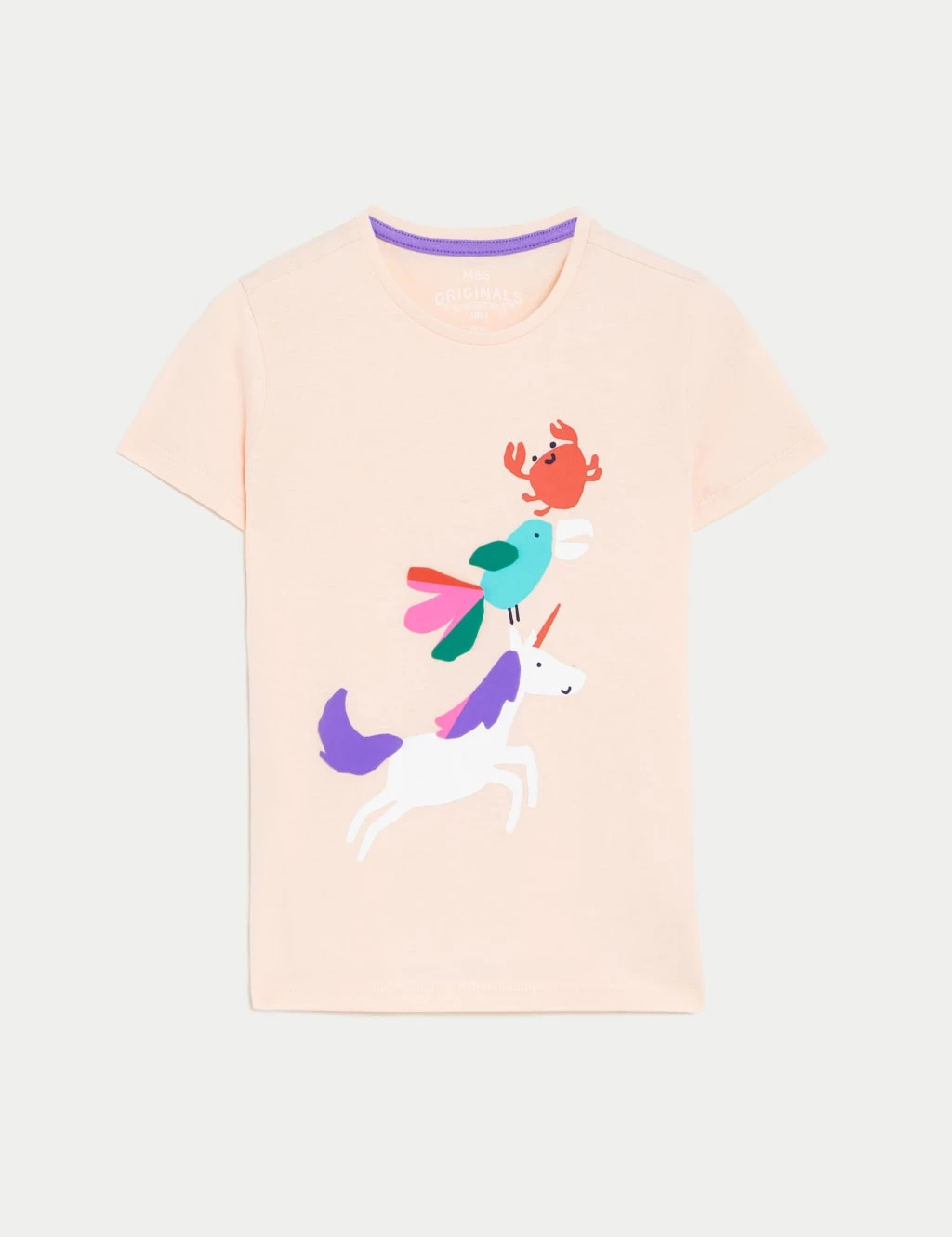 Pure Cotton Unicorn T-Shirt (2 - 8 Yrs) 4 Pure Cotton Unicorn T-Shirt (2 - 8 Yrs) - Image 2