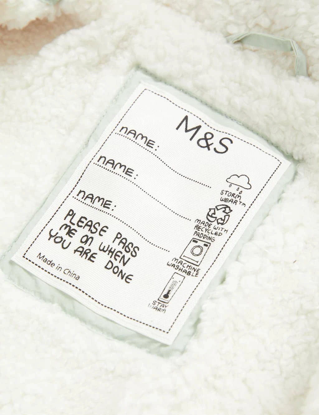 Stormwear™ Quilted Jacket (2-8 Yrs) 9 Stormwear™ Quilted Jacket (2-8 Yrs) - Image 7