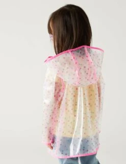 Glitter Spotted Fisherman Coat (2-8 Yrs) -School Uniform Store SD 04 T77 5331W ZZ X EC 2