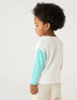 Pure Cotton Minnie Mouse™ Top (2-8 Yrs) -School Uniform Store SD 04 T77 6285C Z0 X EC 2