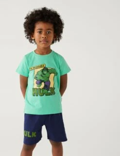 The Hulk™ Short Pyjama Set (3-12 Yrs)