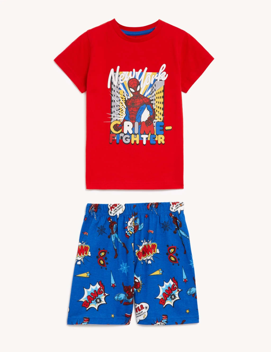 Spider-Man™ New York Short Pyjama Set (2-8 Yrs) 4 Spider-Man™ New York Short Pyjama Set (2-8 Yrs) - Image 2
