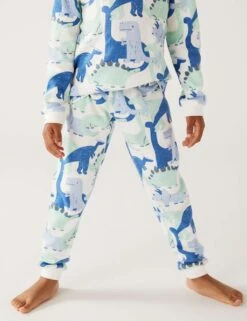 Pure Cotton Dinosaur Pyjamas (1-8 Yrs) -School Uniform Store SD 04 T86 3042Q J4 X EC 2