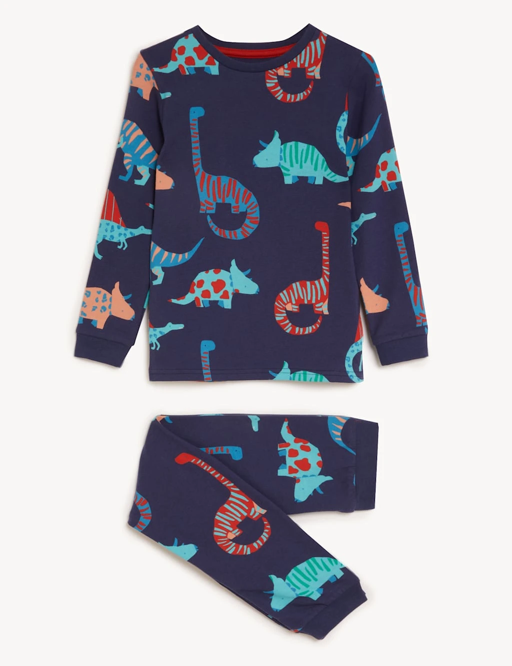 Cotton Rich Dinosaur Pyjamas (12 Mths - 8 Yrs) 4 Cotton Rich Dinosaur Pyjamas (12 Mths - 8 Yrs) - Image 2