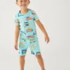 Pure Cotton Trucks Short Pyjama Set (1-8 Yrs)