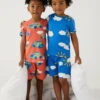 2pk Pure Cotton Patterned Short Pyjama Sets (1-8 Yrs) 1 2pk Pure Cotton Patterned Short Pyjama Sets (1-8 Yrs) -School Uniform Store SD 04 T86 3788Q P4 X EC 0