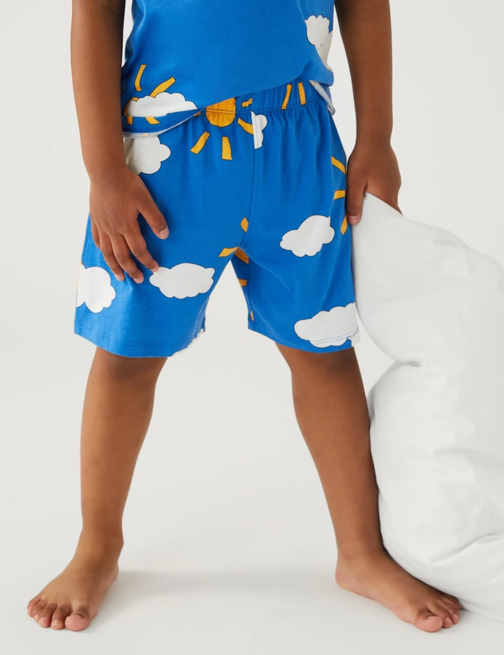 2pk Pure Cotton Patterned Short Pyjama Sets (1-8 Yrs) 5 2pk Pure Cotton Patterned Short Pyjama Sets (1-8 Yrs) - Image 3