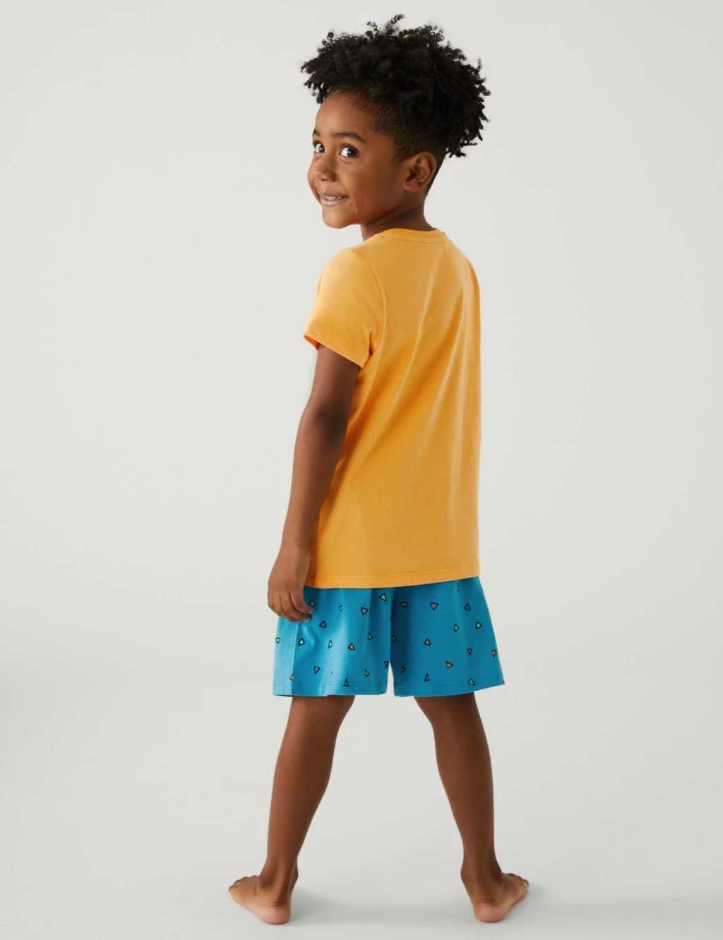 2pk Pure Cotton Dinosaur Short Pyjama Sets (1-8 Yrs) 5 2pk Pure Cotton Dinosaur Short Pyjama Sets (1-8 Yrs) - Image 3