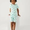Pure Cotton Dinosaur Waffle Short Pyjama Set (1-8 Yrs) -School Uniform Store SD 04 T86 3799Q E1 X EC 0