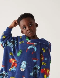 Fleece Marvel™ Oversized Hoodie (3-8 Yrs) -School Uniform Store SD 04 T86 3911C XU X EC 2