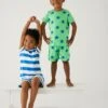 2pk Pure Cotton Printed Short Pyjama Sets (1-8 Yrs) -School Uniform Store SD 04 T86 3937Q J4 X EC 0