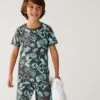 Cotton Rich Gaming Print Short Pyjama Set (7-16 Yrs)