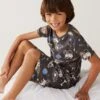 Cotton Rich Space Dog Short Pyjama Set (7-16 Yrs) -School Uniform Store SD 04 T86 5202E Y4 X EC 0
