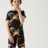Cotton Rich Camouflage Short Pyjama Set (7-16 Yrs) -School Uniform Store SD 04 T86 5208E Y4 X EC 0