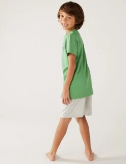 2pk Cotton Rich Gaming Short Pyjama Sets (6-16 Yrs) 13 2pk Cotton Rich Gaming Short Pyjama Sets (6-16 Yrs) -School Uniform Store SD 04 T86 5218T J4 X EC 4