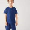 Cotton Blend Waffle Short Pyjama Set (6-16 Yrs) 2 Cotton Blend Waffle Short Pyjama Set (6-16 Yrs) -School Uniform Store SD 04 T86 5262T E4 X EC 0