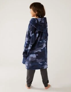 Fleece Camouflage Oversized Hoodie (7-16 Yrs) -School Uniform Store SD 04 T86 5404G F4 X EC 3