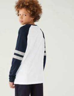 Pure Cotton Striped Top (6-16 Yrs) 9 Pure Cotton Striped Top (6-16 Yrs) -School Uniform Store SD 04 T87 2101B F0 X EC 2