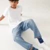 Regular Pure Cotton Paint Splat Jeans (6-16 Yrs) -School Uniform Store SD 04 T87 3271U O4 X EC 0