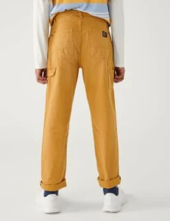 Pure Cotton Relaxed Trousers (6-16 Yrs) 13 Pure Cotton Relaxed Trousers (6-16 Yrs) -School Uniform Store SD 04 T87 3415T OZ X EC 4