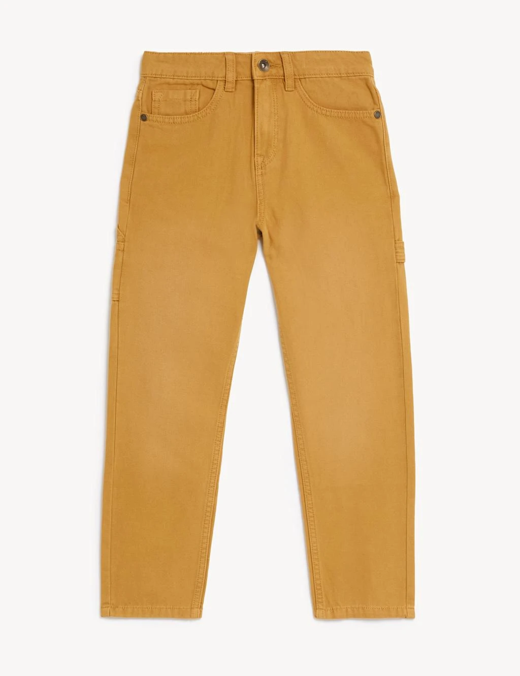 Pure Cotton Relaxed Trousers (6-16 Yrs) 4 Pure Cotton Relaxed Trousers (6-16 Yrs) - Image 2
