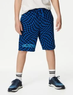 Cotton Rich Checked Shorts (6 - 16 Yrs) 10 Cotton Rich Checked Shorts (6 - 16 Yrs) -School Uniform Store SD 04 T87 3429B E4 X EC 2