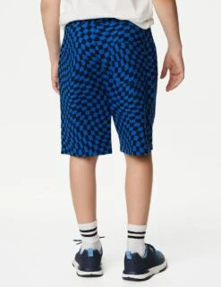 Cotton Rich Checked Shorts (6 - 16 Yrs) 11 Cotton Rich Checked Shorts (6 - 16 Yrs) -School Uniform Store SD 04 T87 3429B E4 X EC 3