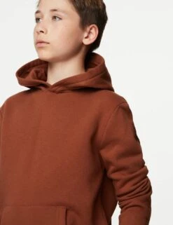 Cotton Rich Plain Hoodie (6-16 Yrs) 8 Cotton Rich Plain Hoodie (6-16 Yrs) -School Uniform Store SD 04 T87 4047B GB X EC 1