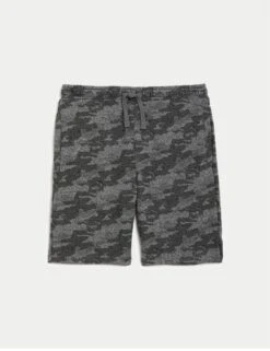 Cotton Rich Camouflage Shorts (6-16 Yrs)