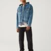 Denim Hooded Jacket (6-16 Yrs) -School Uniform Store SD 04 T87 6201U HP X EC 0