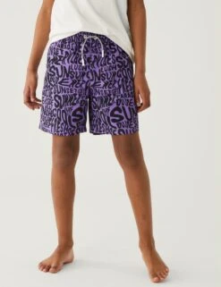 Printed Swim Shorts (6-16 Yrs) 10 Printed Swim Shorts (6-16 Yrs) -School Uniform Store SD 04 T87 7267W D4 X EC 1