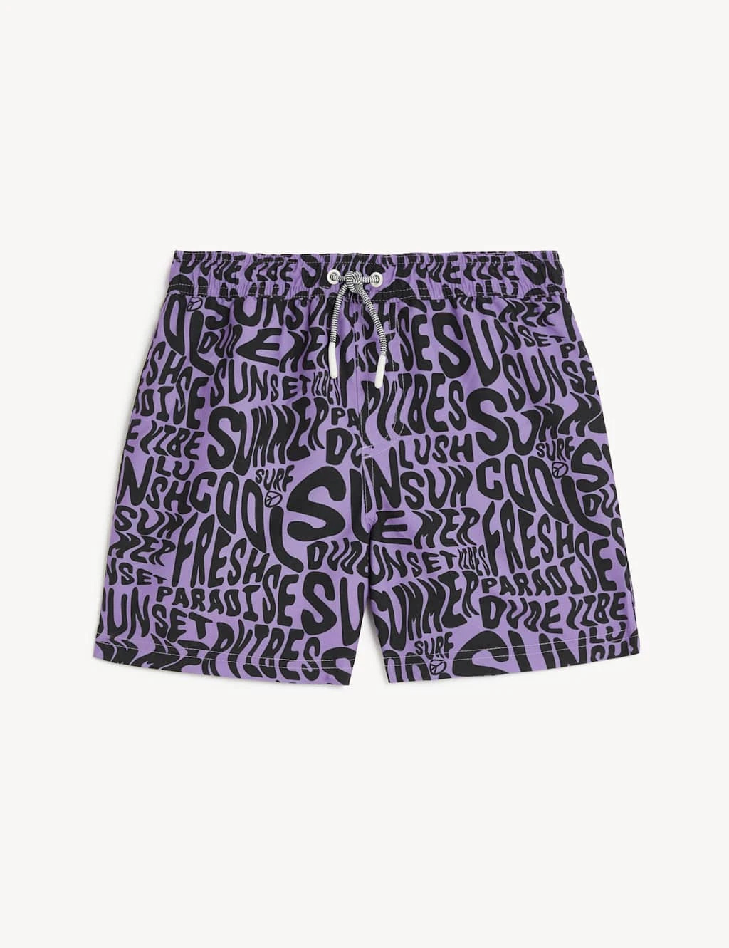 Printed Swim Shorts (6-16 Yrs) 4 Printed Swim Shorts (6-16 Yrs) - Image 2