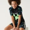 Minecraft™ Rash Vest (6-16 Yrs) -School Uniform Store SD 04 T87 7273W Y4 X EC 0