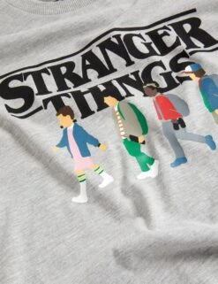 Cotton Rich Stranger Things™ T-Shirt (6-16 Yrs) -School Uniform Store SD 04 T87 7744C UT X EC 6