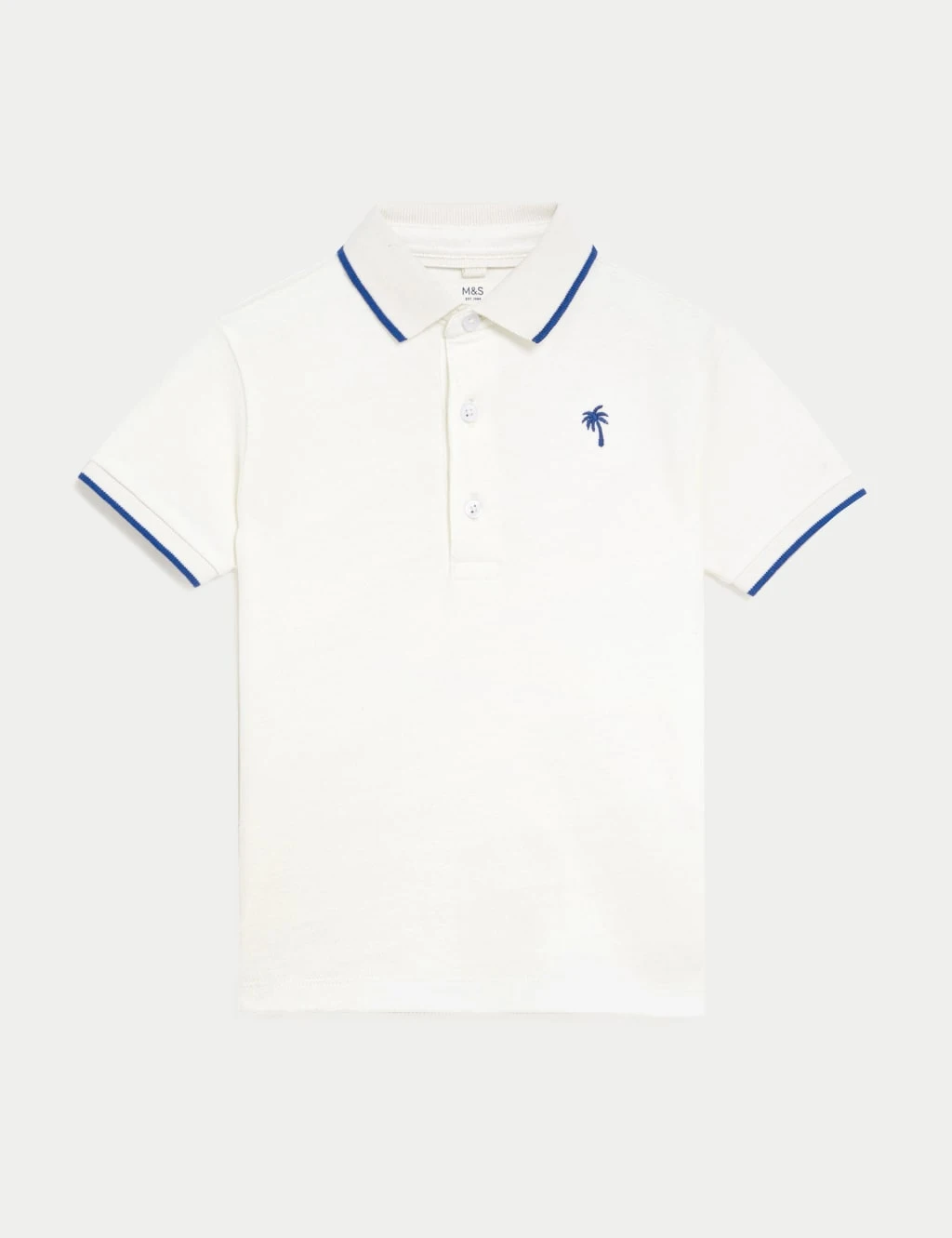 Pure Cotton Polo Shirt (2-8 Yrs) 3 Pure Cotton Polo Shirt (2-8 Yrs)