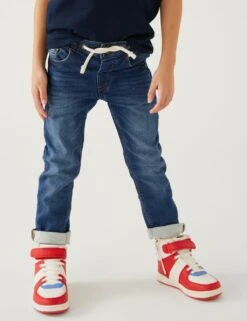 No Brand Skinny Fit Comfort Stretch Jeans (2-7 Yrs) -School Uniform Store SD 04 T88 1600J RW X EC 2