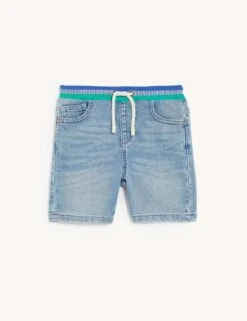 Cotton Rich Denim Shorts (2-8 Yrs) -School Uniform Store SD 04 T88 1842V HD X EC 90