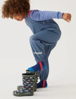 Water Repellent Dungarees (2-8 Yrs)