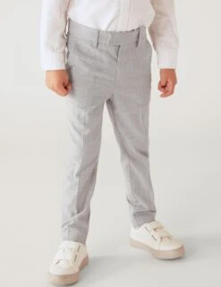 Checked Suit Trousers (2-8 Yrs) -School Uniform Store SD 04 T88 2705S T1 X EC 1