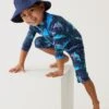 Shark Print All In One (2-8 Yrs) 1 Shark Print All In One (2-8 Yrs) -School Uniform Store SD 04 T88 3540W XU X EC 0