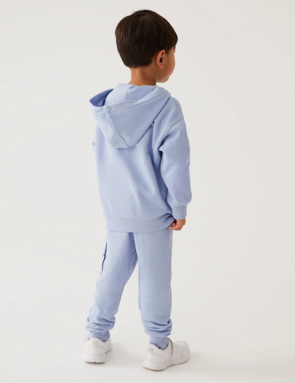 Cotton Rich Hooded Top & Bottom Outfit (2-8 Yrs) 6 Cotton Rich Hooded Top & Bottom Outfit (2-8 Yrs) - Image 4
