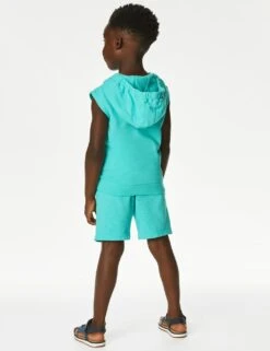 2pc Pure Cotton Tropicool Top & Bottom Outfit (2-8 Yrs) -School Uniform Store SD 04 T88 4243E JC X EC 4