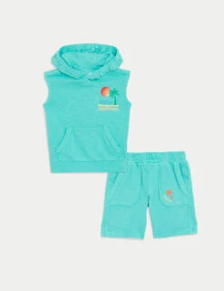 2pc Pure Cotton Tropicool Top & Bottom Outfit (2-8 Yrs) -School Uniform Store SD 04 T88 4243E JC X EC 90