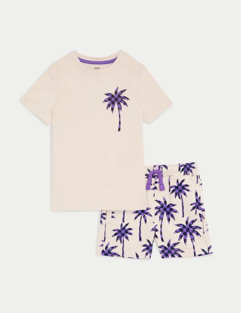 2pc Pure Cotton Palm Tree Outfit (2-8 Yrs) 3 2pc Pure Cotton Palm Tree Outfit (2-8 Yrs)