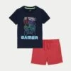 2pc Pure Cotton Gamer Outfit (2-8 Yrs)