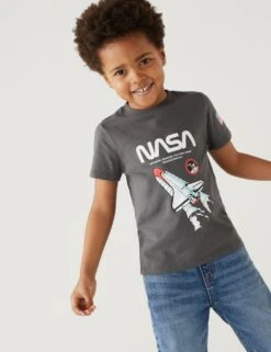 Pure Cotton NASA™ T-Shirt (2-8 Yrs)