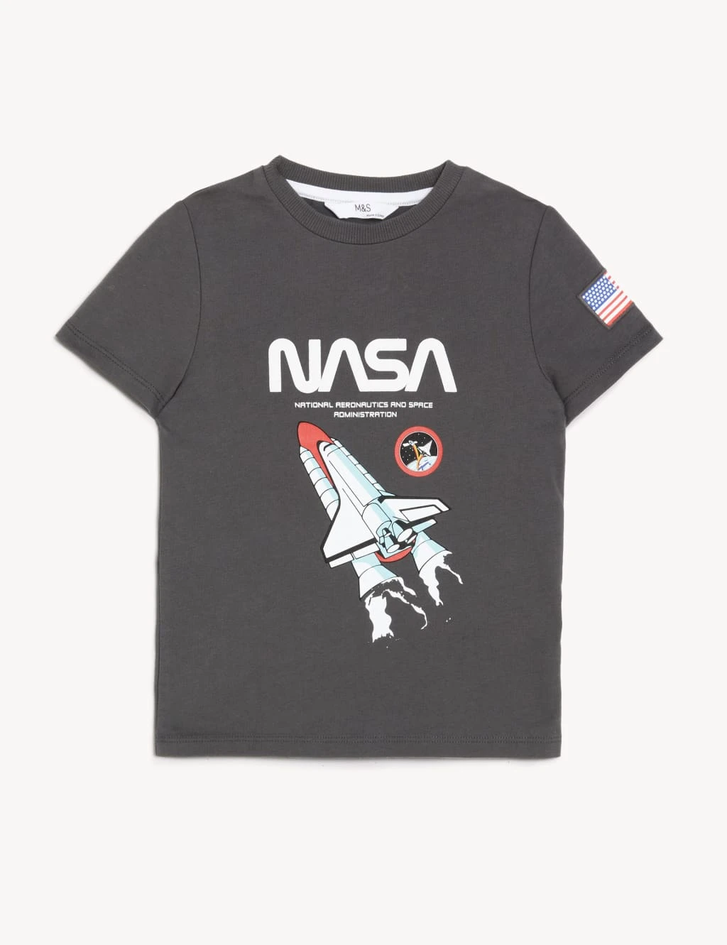 Pure Cotton NASA™ T-Shirt (2-8 Yrs) 4 Pure Cotton NASA™ T-Shirt (2-8 Yrs) - Image 2