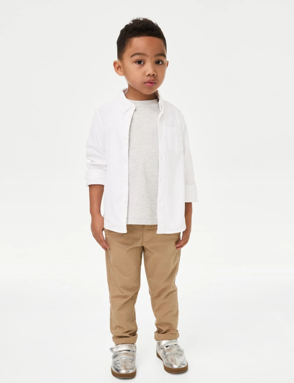 Pure Cotton Oxford Shirt (2-8 Yrs) 5 Pure Cotton Oxford Shirt (2-8 Yrs) - Image 3
