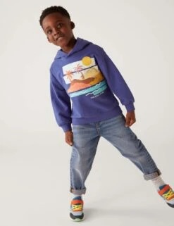 Cotton Rich Paradise Island Hoodie (2-8 Yrs) -School Uniform Store SD 04 T88 5711D E0 X EC 1